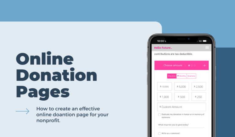 How To Create A Successful Online Donation Page For Your Nonprofit Organization