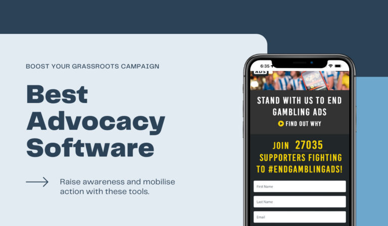 Best Advocacy Software for Nonprofits and Political Causes (2022)